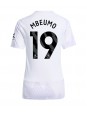 Manchester United Bryan Mbeumo #19 Replika Borta Kläder Dam 2025-26 Kortärmad